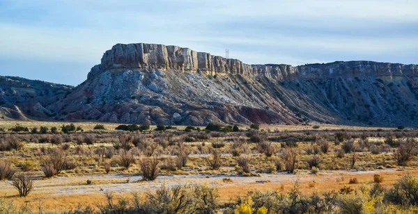 Paysage Naturel Formations Rocheuses Érosives Nouveau Mexique — Photo