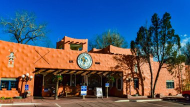 Colorado, ABD - 4 Mayıs 2018: Colorado 'daki iç ziyaret merkezi. Tanrıların Bahçesi, ABD