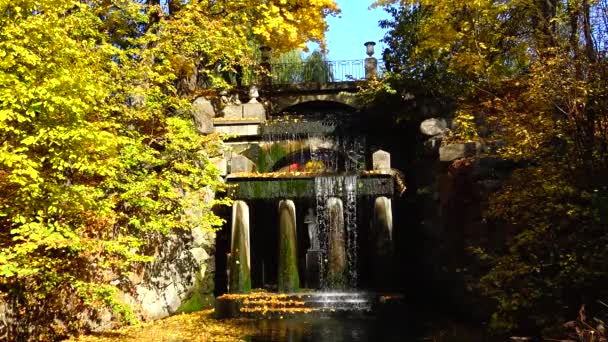 Oekraïne Uman Oktober 2019 Fetydyi Grot Met Standbeeld Van Landschap — Stockvideo