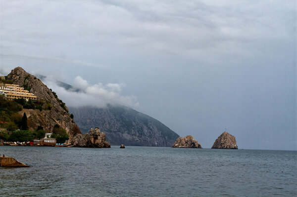 Северное побережье Черного моря Стоковое Изображение
