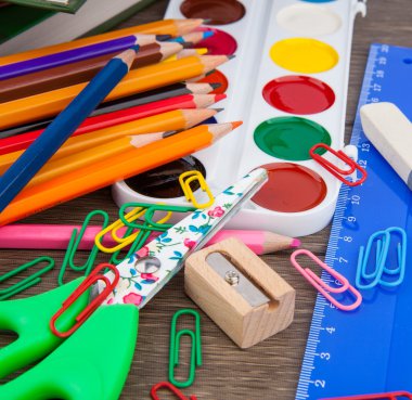 Kırtasiye, Büro ve öğrenci Aksesuar ahşap