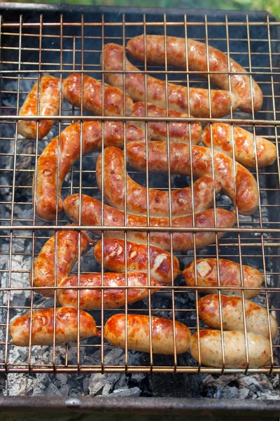 Grilled sausage — Stock Photo, Image