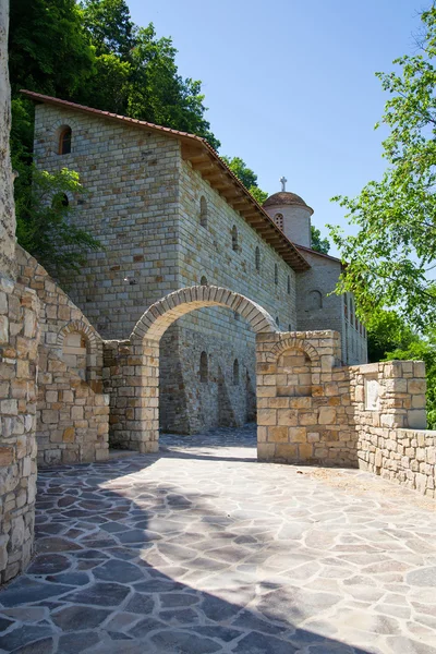 Kloster in Fels — Stockfoto