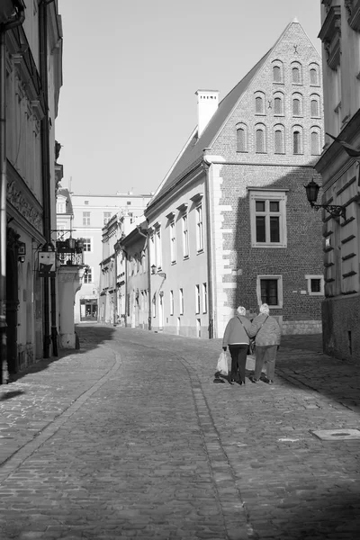 Vista de calle Vintage — Foto de Stock