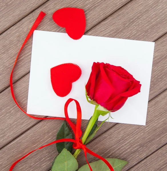 Lettera d'amore romantica — Foto Stock