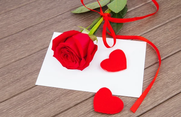 Lettera d'amore romantica — Foto Stock