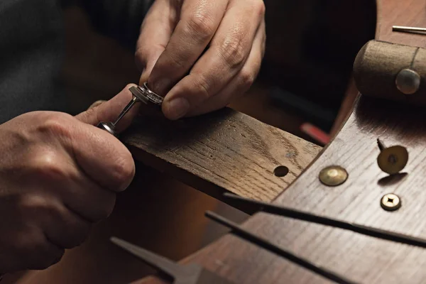 Jeweler at work — Stock Photo, Image