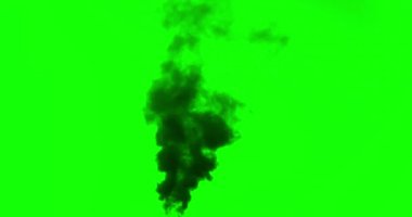 Kara Duman bulutları yükseliyor. Yanan büyük bir cisimden siyah duman yükselir. Kameradan orta mesafede yanmış ekipman ve binaları canlandırmak için ideal.