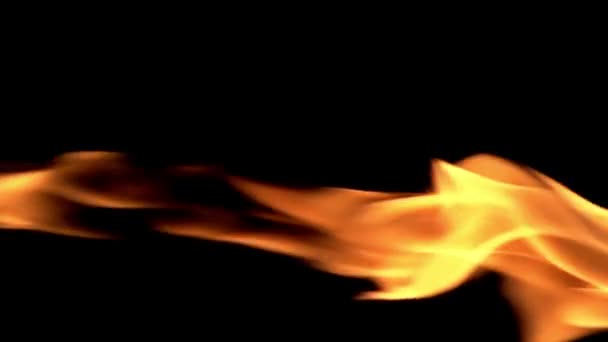 Jasne błyski ognia — Wideo stockowe