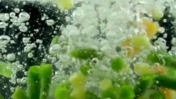蔬菜的混合物 — 图库视频影像