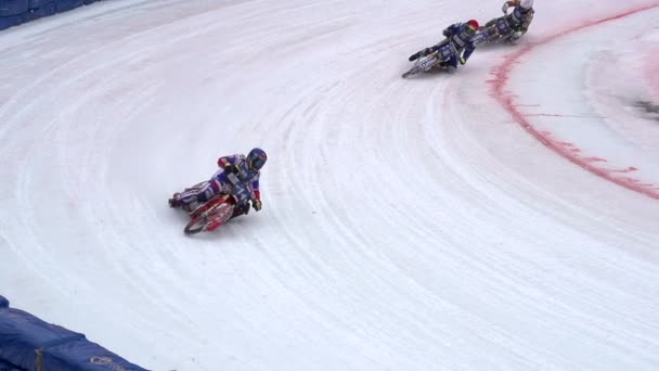 Speedway-Weltmeisterschaft in Almaty — Stockvideo