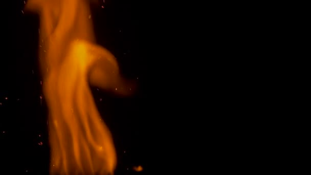 Burning Gunpowder Path — Stok Video