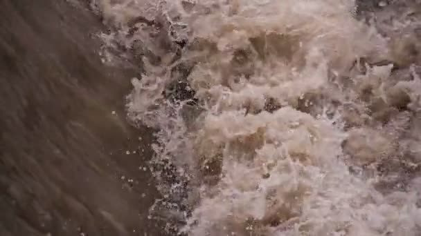 Катастрофические наводнения HD — стоковое видео