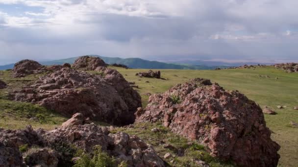 Panoramic View from the Foothills — Stock videók