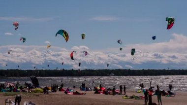 Boş zaman etkinliği denizde