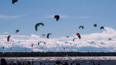 Boş zaman etkinliği denizde