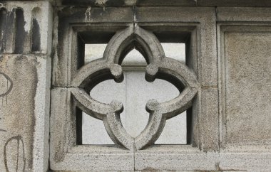 Bas Rölyef üzerinde taş sanat detayını Kilisesi