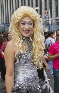 Drag Queen Pride Parade Sao Paulo