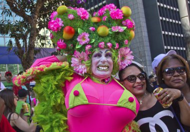 Drag Queen Pride Parade Sao Paulo