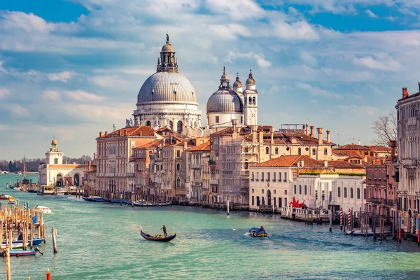 Veneza na noite ensolarada — Fotografia de Stock