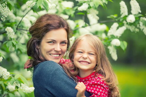 Moeder met dochter — Stockfoto