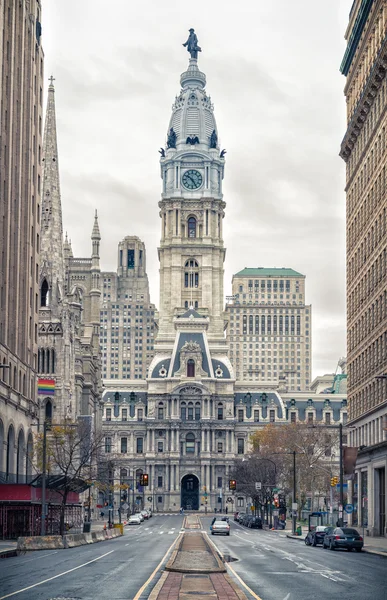 Philadelphias 市政厅 — 图库照片