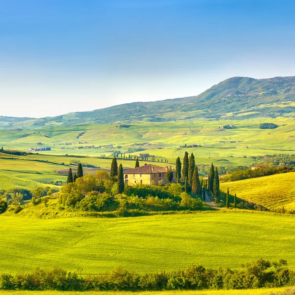 Toscana på våren — Stockfoto