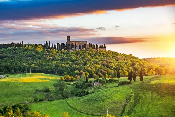 Toscana na primavera — Fotografia de Stock