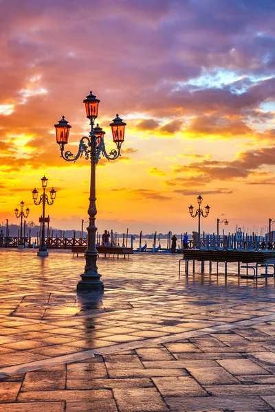 Nascer do sol em Veneza — Fotografia de Stock