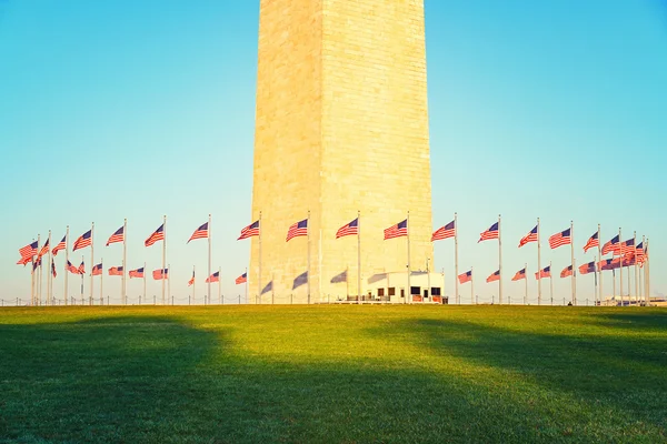 Pomnik Waszyngtona, Stany Zjednoczone Ameryki — Zdjęcie stockowe