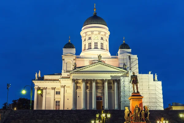 Katedrála v Helsinkách, Finsko — Stock fotografie