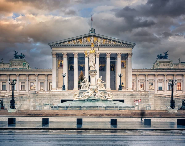 Αυστριακό Κοινοβούλιο στη Βιέννη — Φωτογραφία Αρχείου
