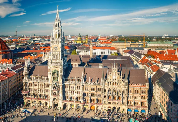 Neues Rathaus in München — Stockfoto