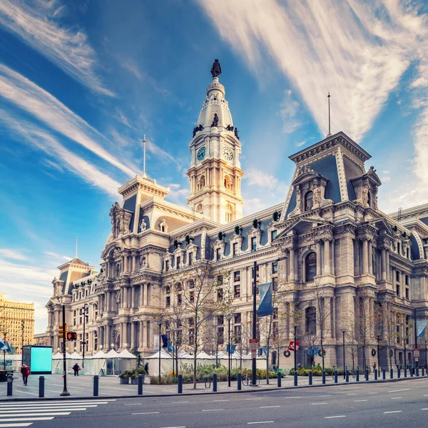 Historiska stadshuset i Philadelphia — Stockfoto