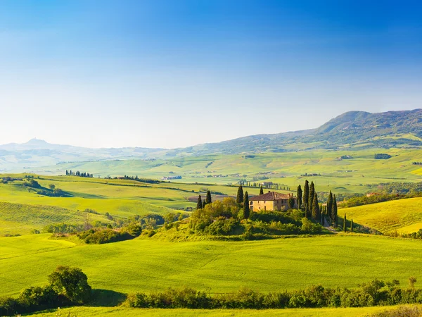 Toscana på våren — Stockfoto