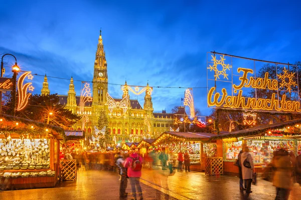 Weihnachtsmarkt in Wien — Stockfoto
