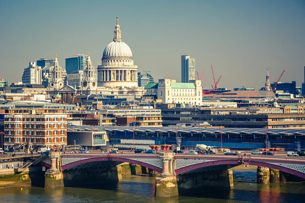 London City havadan görünümü — Stok fotoğraf