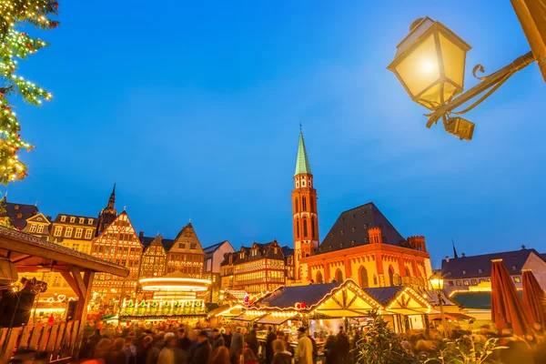 Julmarknad i frankfurt — Stockfoto