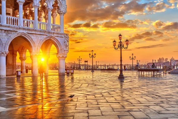 Salida del sol en Venecia — Foto de Stock