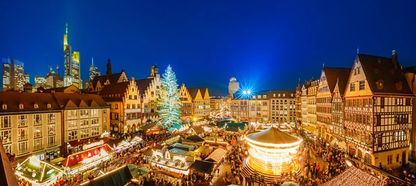 Christmas market in Frankfurt Stock Image