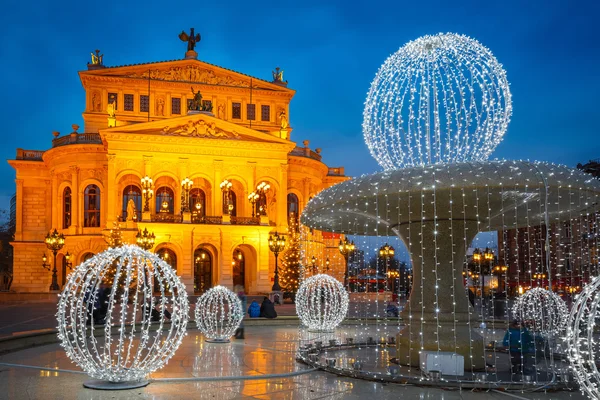 Frankfurt 'ta Alte Oper — Stok fotoğraf