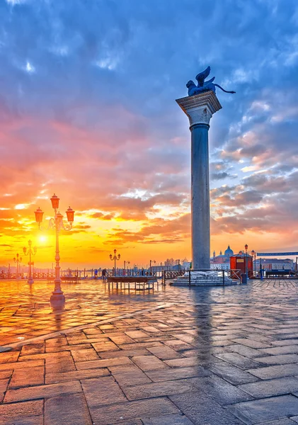 Venedik 'te Gündoğumu — Stok fotoğraf