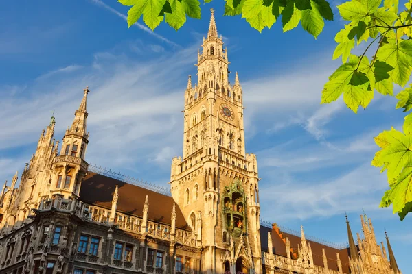 Münchens neues Rathaus — Stockfoto