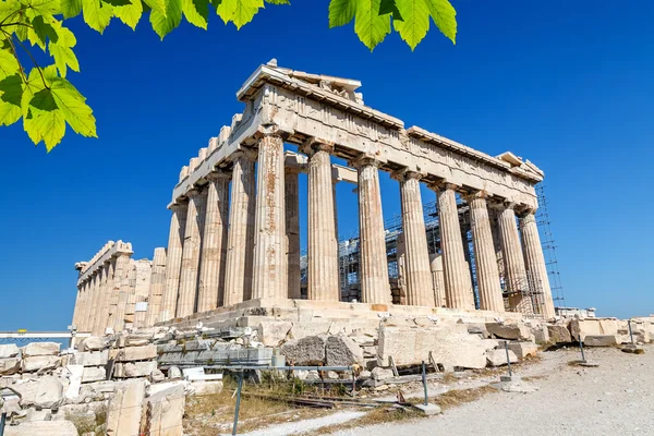 Parthenon v Akropoli, athens — Stock fotografie