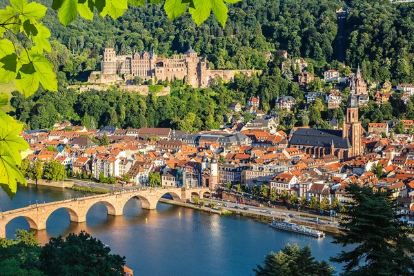 Zobacz na heidelberg — Zdjęcie stockowe