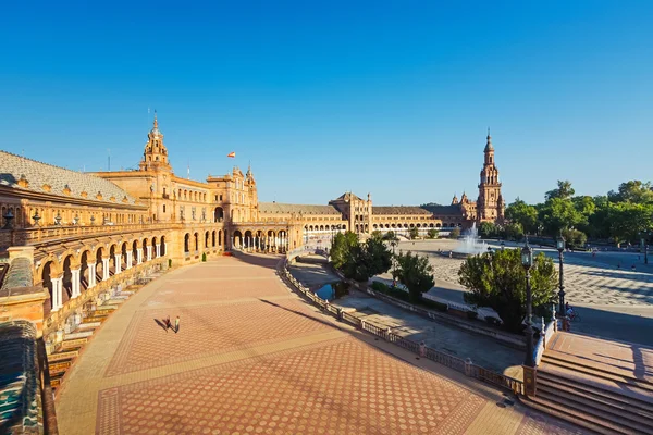 Plaza de España i sevilla — Stockfoto