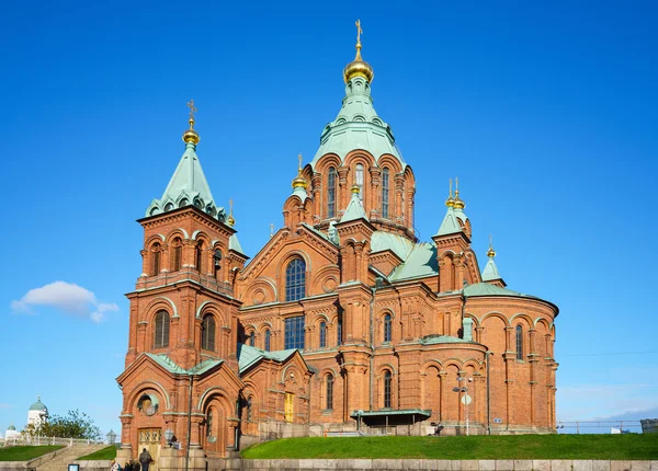 Catedral de Uspenski en Helsinki — Foto de Stock