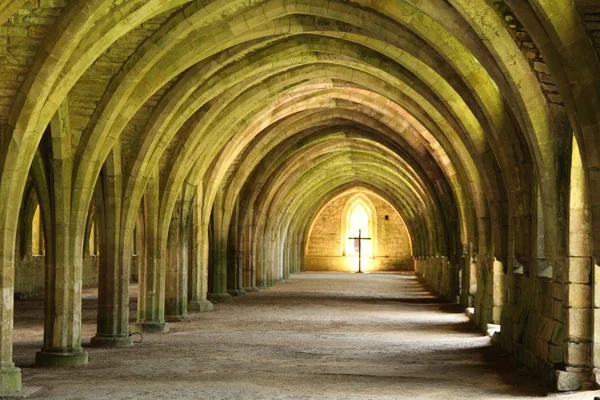 Fountains Abbey — Stock Fotó