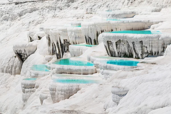 Piscinas de travertino Pamukkale — Fotografia de Stock