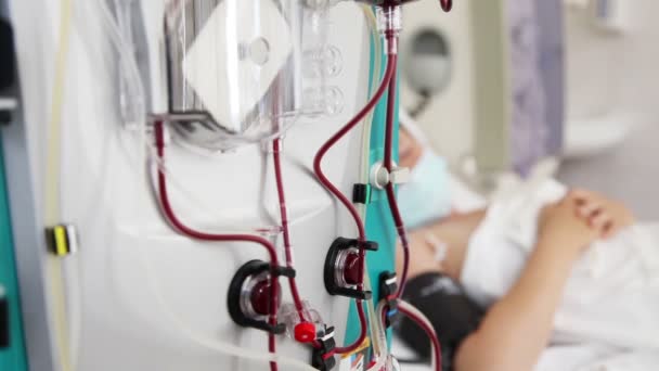 Dispositivo renal artificial — Vídeo de Stock